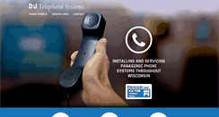 Desktop Screenshot of djtelephone.com