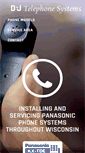 Mobile Screenshot of djtelephone.com